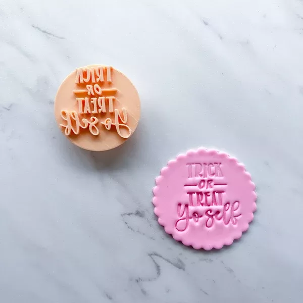 TRICK OR TREAT YOURSELF EMBOSSER BY LITTLE BISKUT