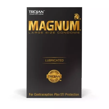 Trojan Magnum Lubricated Large, 3 ct.