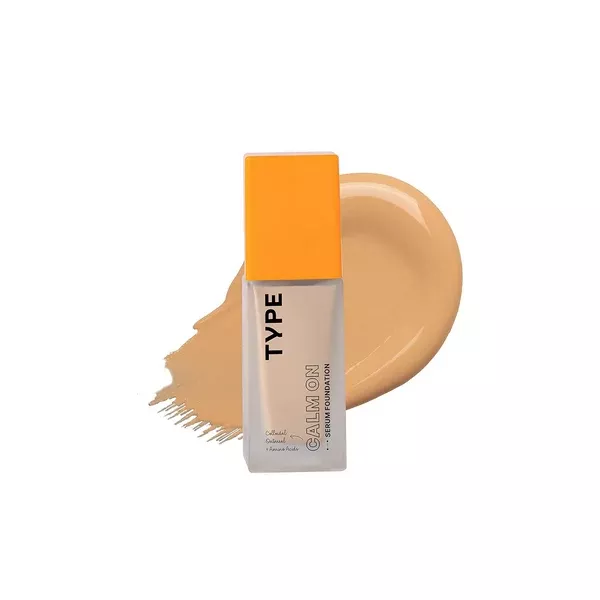 Type Beauty Calm On Serum Foundation - 100 Vanilla - 30 ml