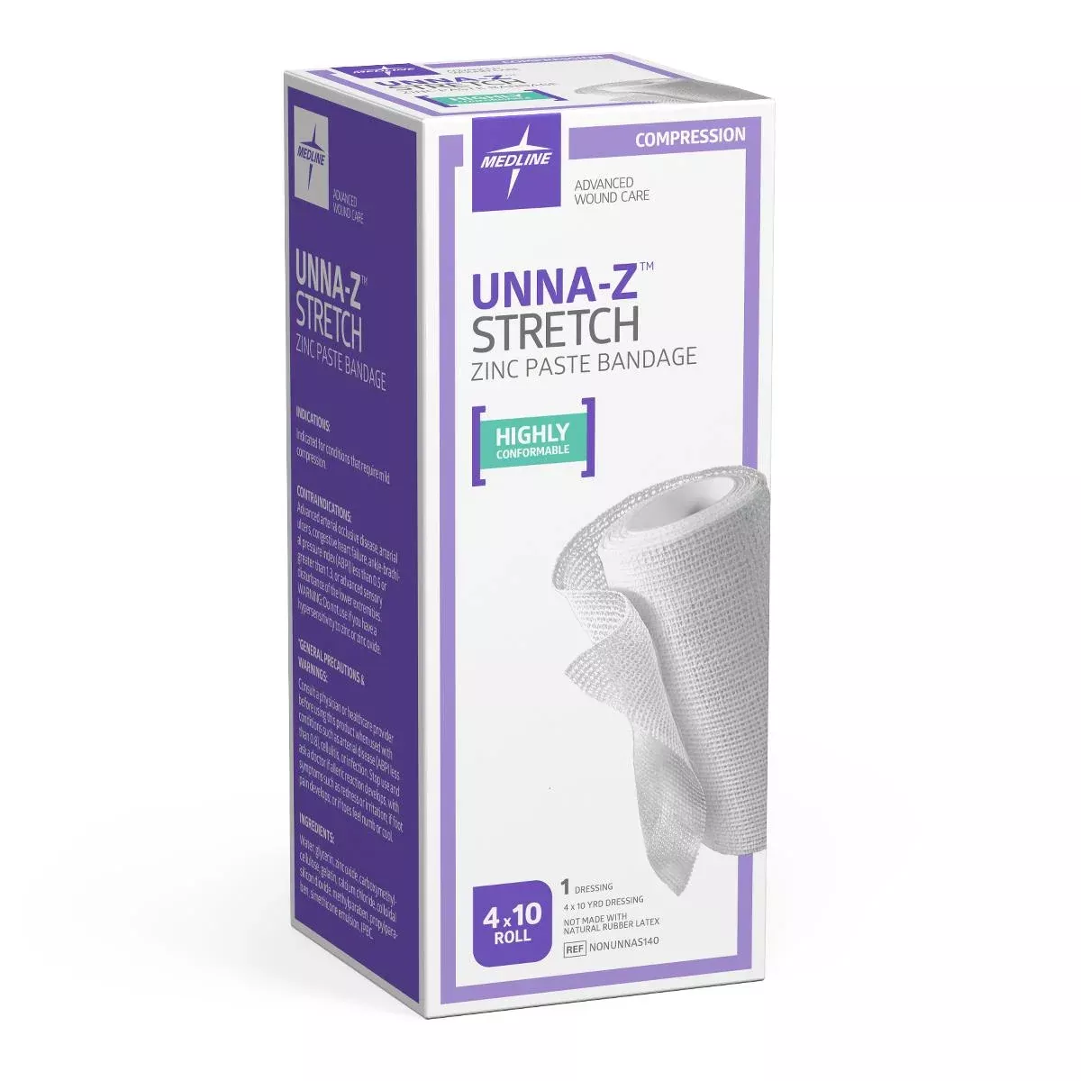 Unna-Z Stretch Elastic Zinc Paste Bandage