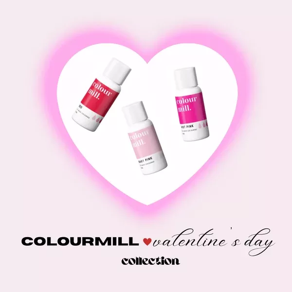 VALENTINE'S DAY COLOUR MILL SET *3 COLORS