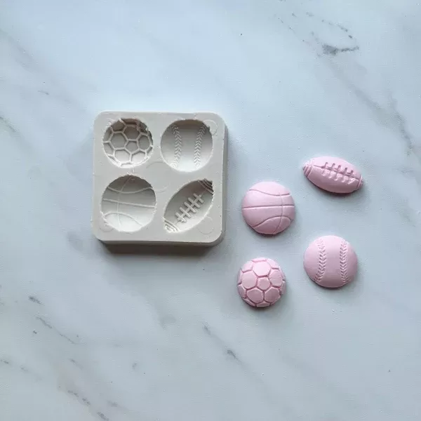 VARIETY SPORTS BALLS QUAD MOLD