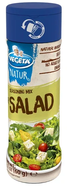 Vegeta Natur Seasoning Mix for Salad 60g Shaker