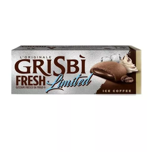 VICENZI Grisbì Biscuits Filled with Iced Coffee Cream - 135g (4.76oz)