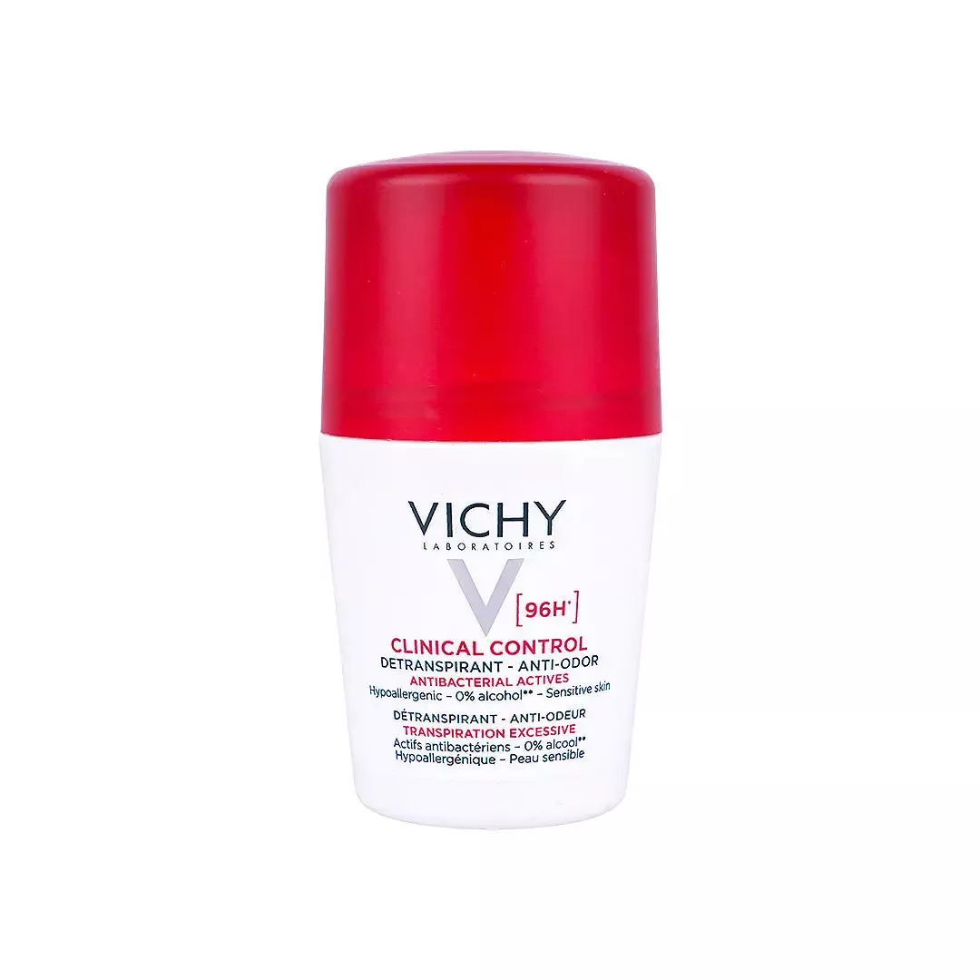Vichy Deo Roll 96H Clinical Control 50Ml-White