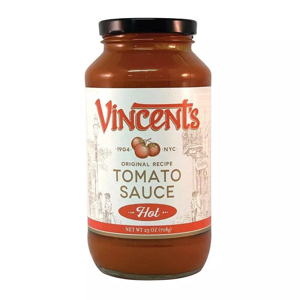 Vincent's Original Sauce Hot, 25 oz
