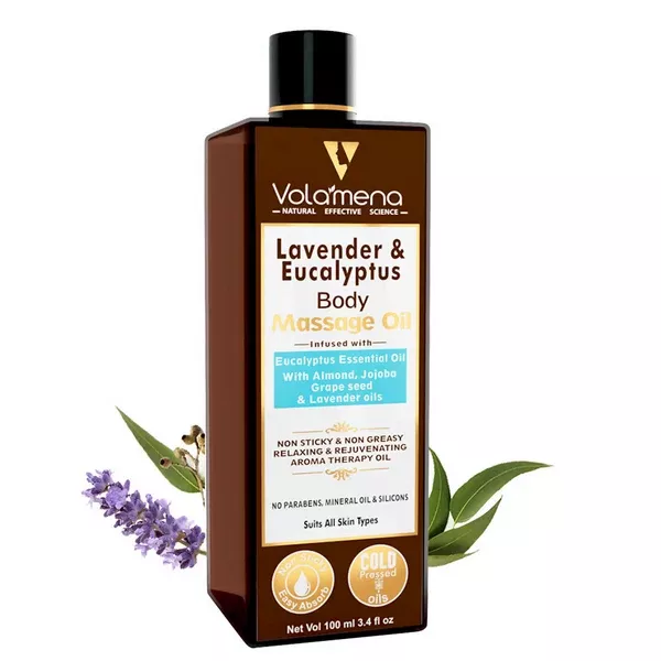 Volamena Lavender & Eucalyptus Body Massage Oil - 100 ml