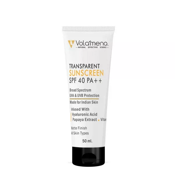 Volamena Transparent Sunscreen With SPF 40 PA++ - 50 ml