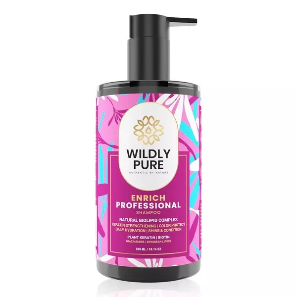 Wildly Pure Professional Keratin Colour Protect Shampoo - 300 ml