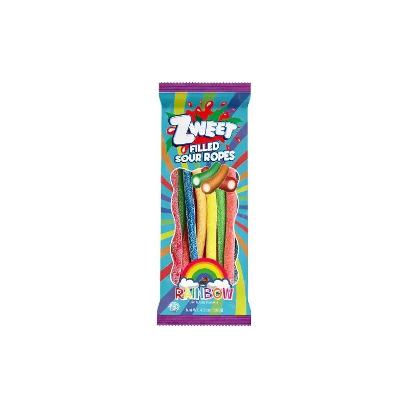 Zweet Filled Sour Ropes 4.5 oz. Tray