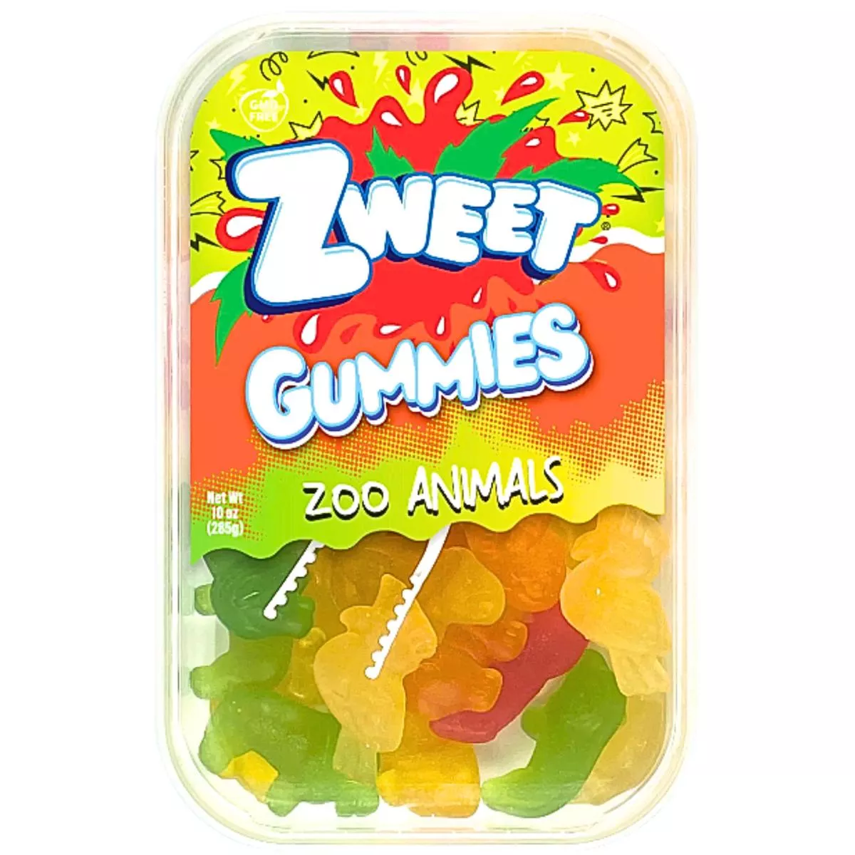 Zweet Gummies Zoo Animals 10oz – 6 Pack